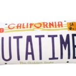 BTTF OUT A TIME RECTANGULAR CUSHION