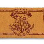 HP WELCOME TO HOGWARTS DOORMAT