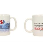 JAWS BEACH CLOSED CERAMIC MUG