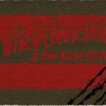 NIGHTMARE O/ELM STREET SCRATCHES DOORMAT