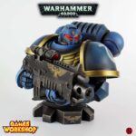 WARHAMMER 40K ULTRAMARINE PRIMARIS BUST