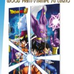 DRAGON BALL GOD DESTRUCTION WOOD PRINT
