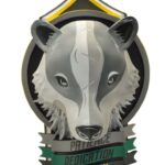 HP HUFFLEPUFF CREST COLLECTOR FIGURE
