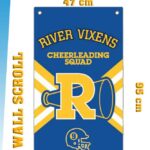 RIVERDALE CHEEERLEADING WALL BANNER