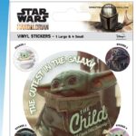 SW THE MANDALORIAN THE CHILD STICKER SET