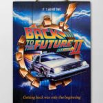 BTTF WOOD POSTER 2
