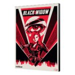 BLACK WIDOW MOVIE MOSCOW WOOD PANEL
