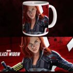 BLACK WIDOW MOVIE FIGHT MUG