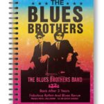 THE BLUES BROTHERS BAND SPIRAL NOTEBOOK