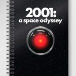 2001 A SPACE ODYSSEY POSTER NOTEBOOK