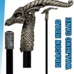 HORNED DRAGON DECORATIVE WALKING CANE