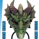 GREEN DRAGON DOOR KNOCKER