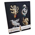 HP HOUSE MASCOT ORNAMENTS SET
