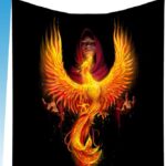 ANNE STOKES PHOENIX RISING BLANKET