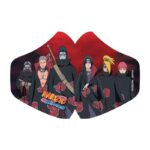 NARUTO FACE MASK AKATSUKI