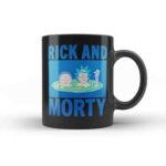 RICK AND MORTY CABEZAS PORTAL MUG