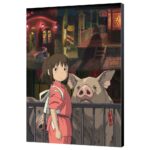SPIRITED AWAY 35x50 WOOD PANEL