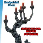 HELLS DEMONS CANDLE HOLDER 45CM