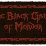 LOTR THE BLACK GATES OF MORDOR DOORMAT