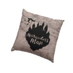 HP MARAUDER'S MAP SQUARE CUSHION