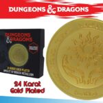 DUNGEONS&DRAGONS 24K GOLD PLAT.MEDALLION