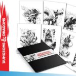DUNGEONS & DRAGONS LITHOGRAPH SET