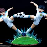 CAPTAIN TSUBASA CLASSIC OLIVIER ATTON & BEN BECKER GOLDEN TWIN SHOT RESIN STATUE