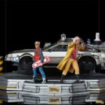 BTTF 2 DELOREAN FULL DLX SET 1/10 ART ST