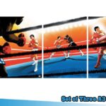 ROCKY OFFICIAL ART PRINT SET A3 SIZE