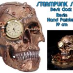 STEAMPUNK SKULL CLOCK