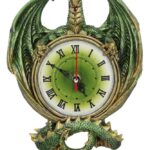 GREEN DRAGON WALL CLOCK