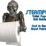 STEAMPUNK TOILET PAPER HOLDER