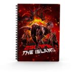 JURASSIC WORLD ESCAPE 3D EFFECT NOTEBOOK