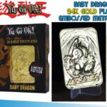 YU-GI-OH!LTD ED 24K GOLD-BABY DRAGON