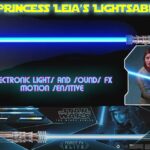 SW BL LEIA ORGANA LIGHTSABER REPLICA