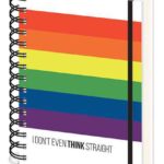 LGBT I DO NOT THINK STRAIGHT NOTEBOOK