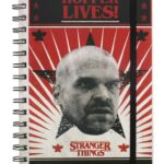 STRANGER THINGS HOPPER LIVES A5 NOTEBOOK
