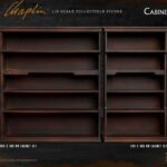 CHARLIE CHAPLIN 1/6 CABINET SET