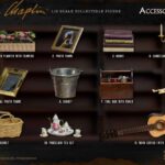 CHARLIE CHAPLIN 1/6 ACCESSORIES SET