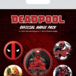 DEADPOOL OUTTA THE WAY BADGE PACK
