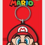 SUPERMARIO MARIO RUBBER KEYCHAIN