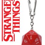 STRANGER THINGS D20 3D KEYRING