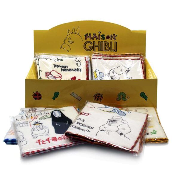 GHIBLI 25x25 MINI TOWELS DISPLAY (10)