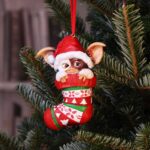 GREMLINS GIZMO IN STOCKING ORNAMENT