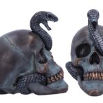 SERPENTINE FATE GOTHIC SNAKE SKULL