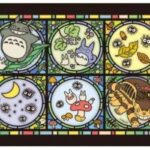 TOTORO 208 PCS STAINED GLASS PUZZLE