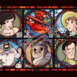 PORCO ROSSO 208 PCS STAINED GLASS PUZZLE