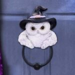 SNOWY OWL MAGIC DOOR KNOCKER