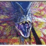 JURASSIC PARK FRILLED FLAT MAGNET