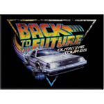 BTTF OUTATIME FLAT MAGNET